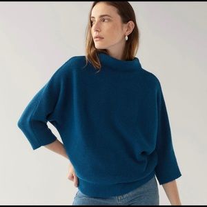 Cashmere Funnel Neck Sweater